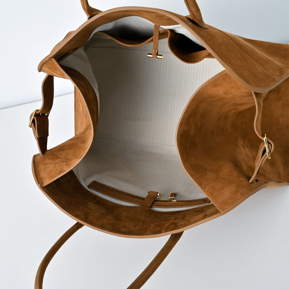 The R0w Soft Margaux 17 Bag Suede(HIGH-END GRADE)