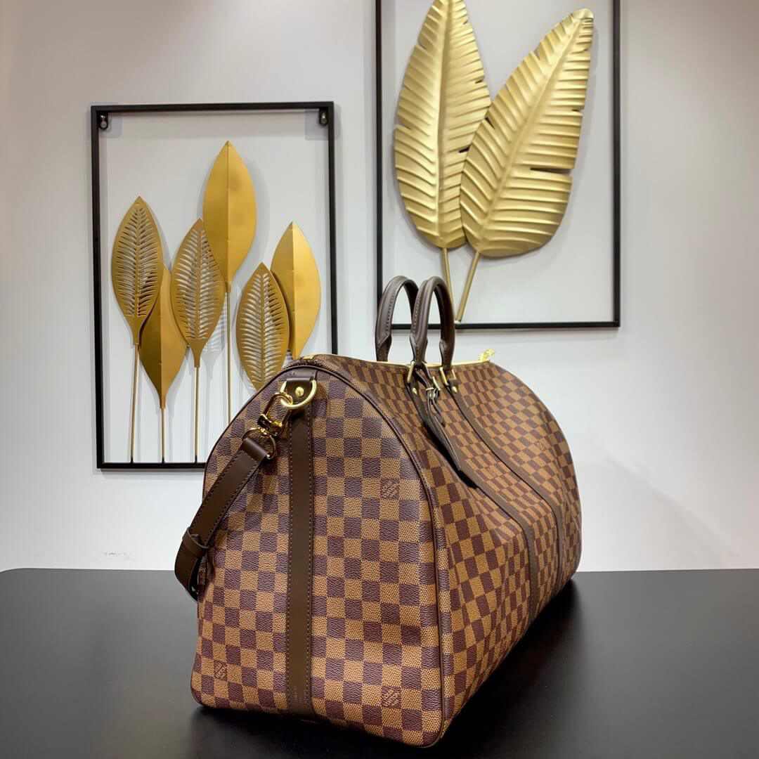 LV Keepall Bandouli??re 55(HIGH-END GRADE)