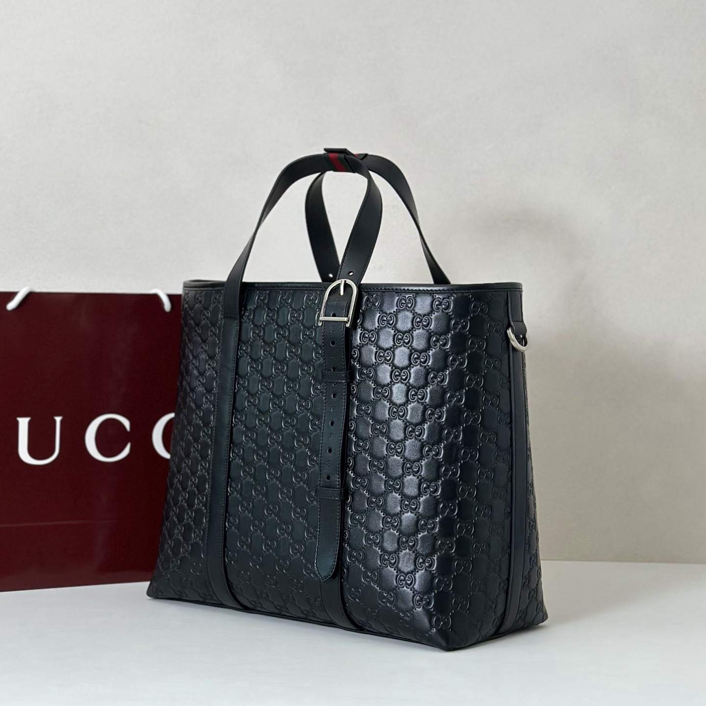 GG Emblem large tote bag(HIGH-END GRADE)