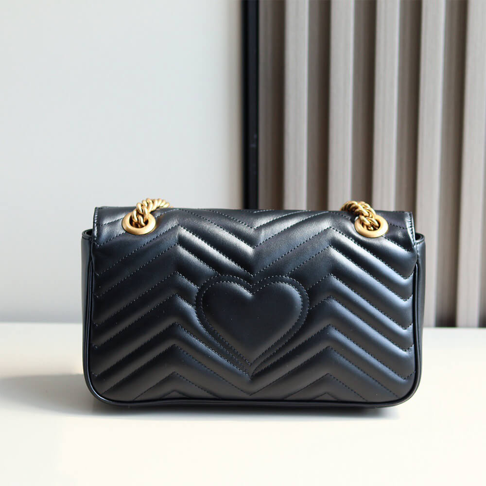 GG Marmont small matelasse shoulder bag(HIGH-END GRADE)
