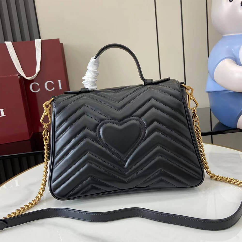 Gvc*1 GG Marmont Small Top Handle Bag(HIGH-END GRADE)