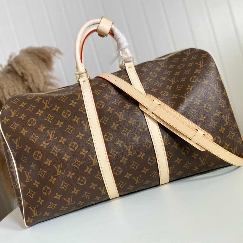 LV Keepall Bandouli??re 55(HIGH-END GRADE)