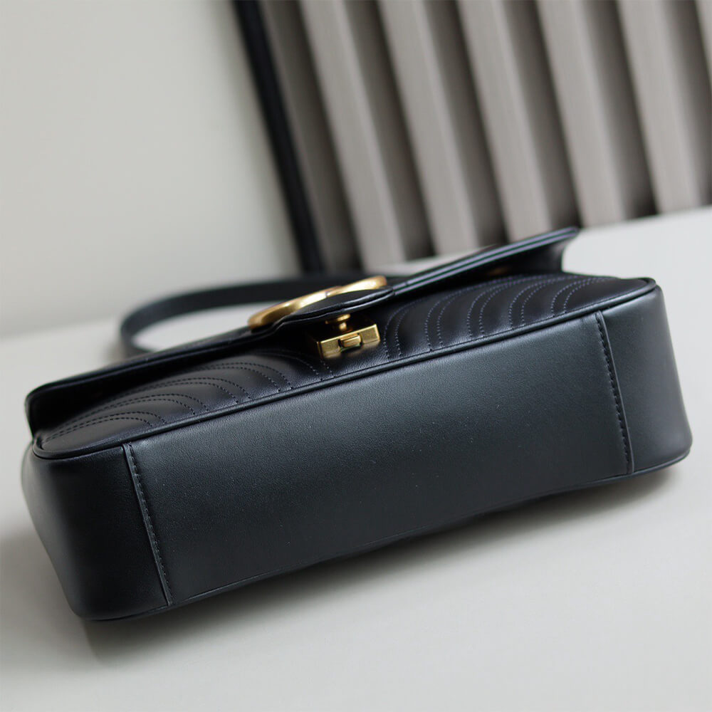 GG Marmont small matelasse shoulder bag(HIGH-END GRADE)