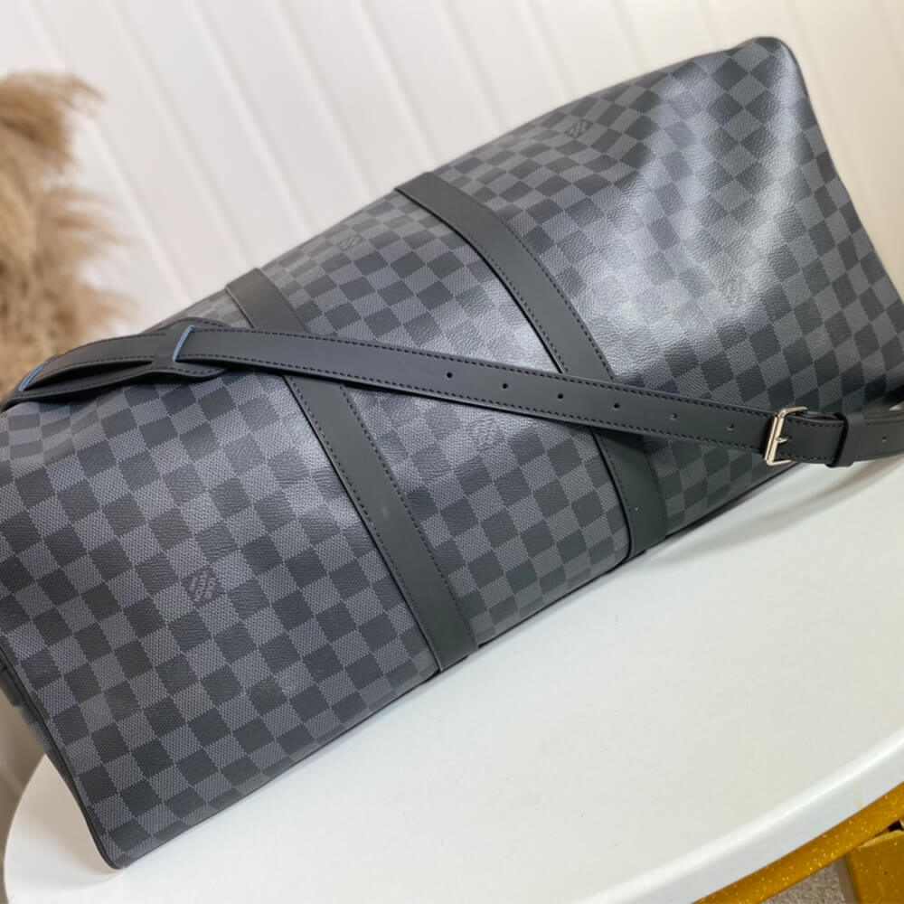 LV Keepall Bandouli??re 55(HIGH-END GRADE)