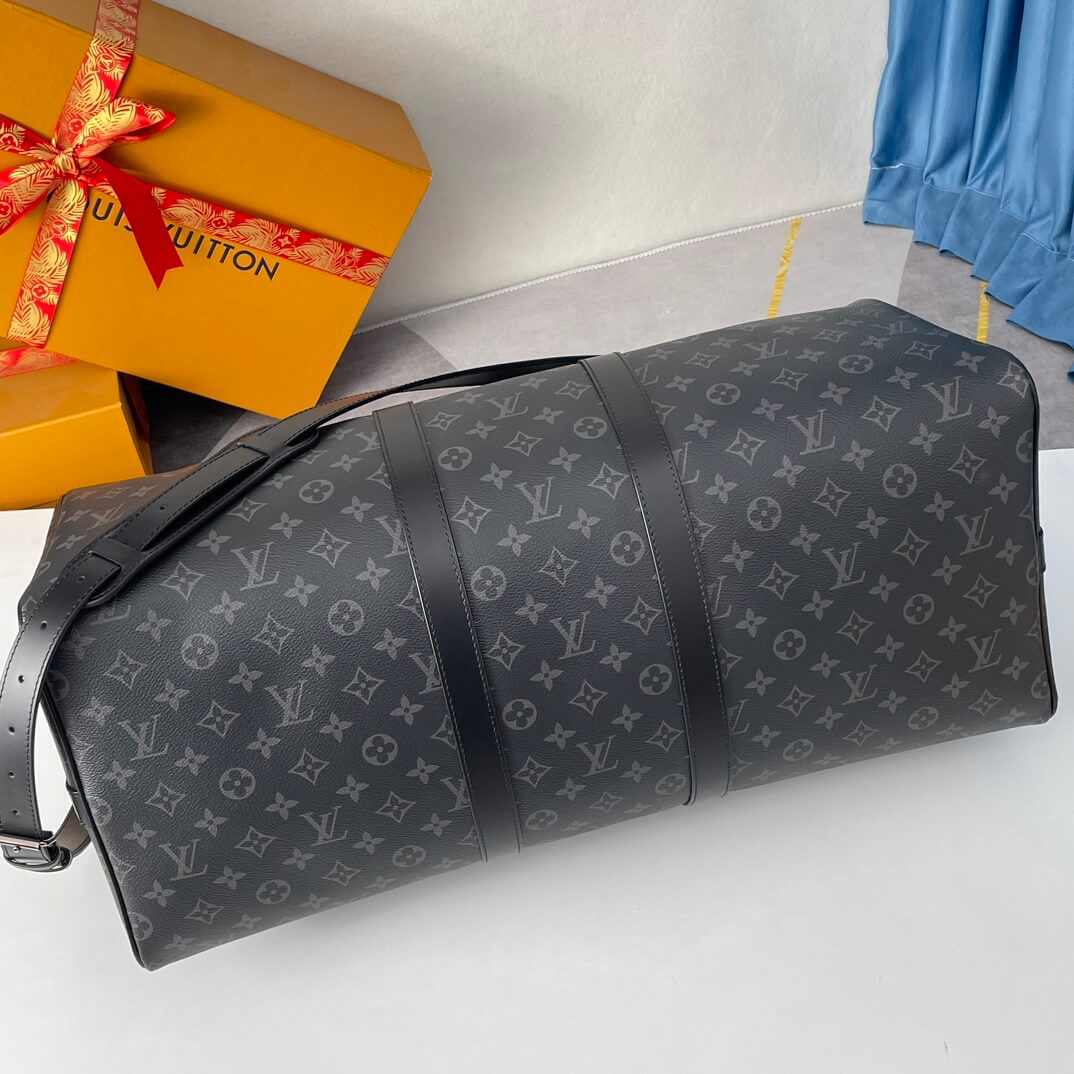 LV Keepall Bandouli??re 55(HIGH-END GRADE)