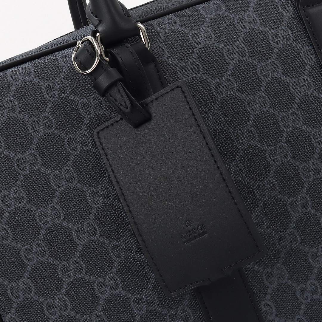 GG Black medium briefcase(HIGH-END GRADE)