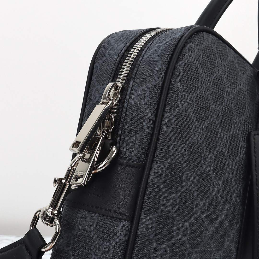 GG Black medium briefcase(HIGH-END GRADE)
