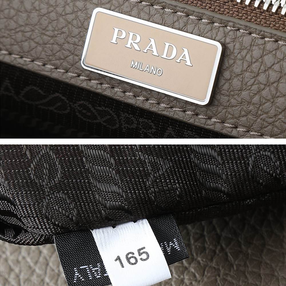 Pra*a Leather shoulder bag(HIGH-END GRADE)