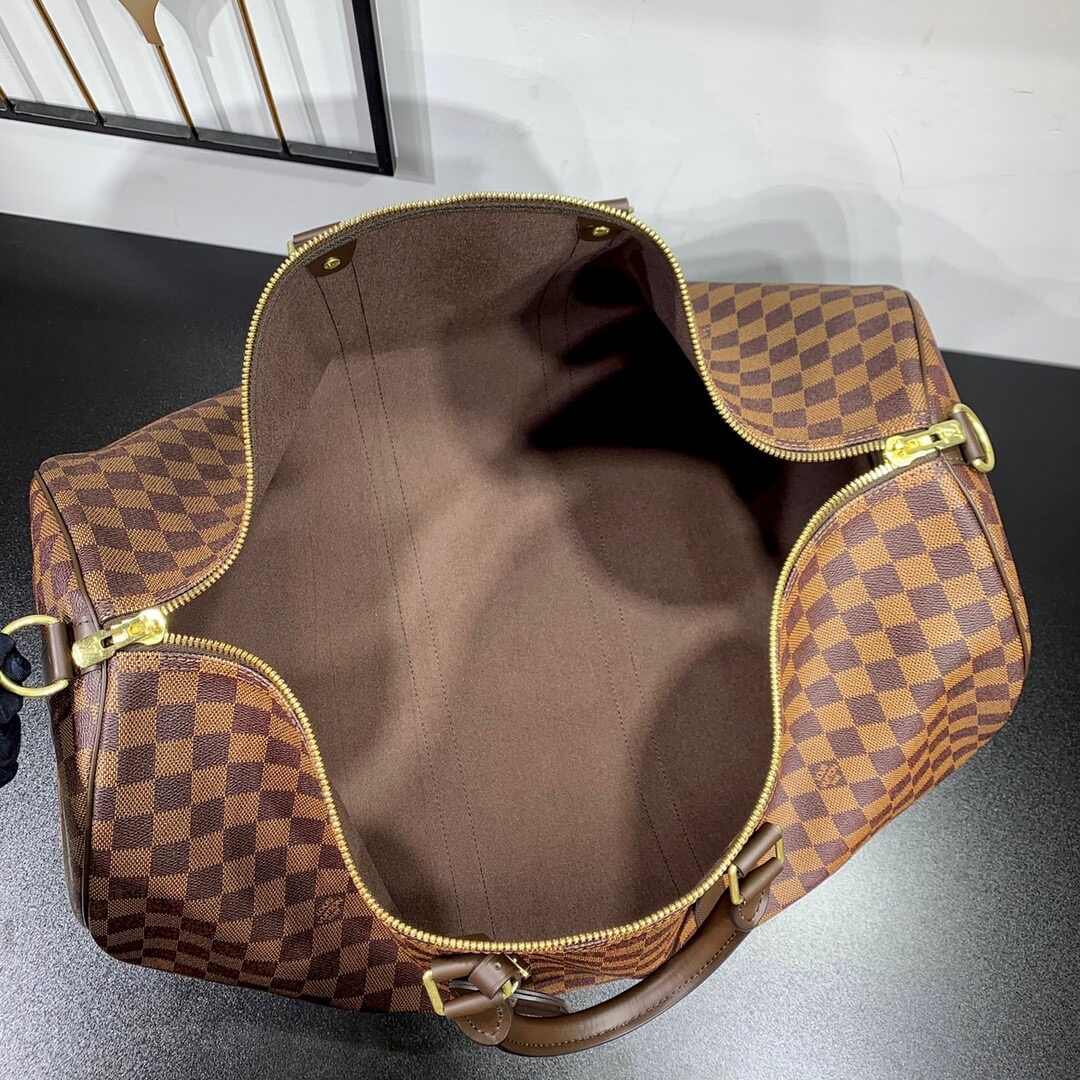 LV Keepall Bandouli??re 55(HIGH-END GRADE)
