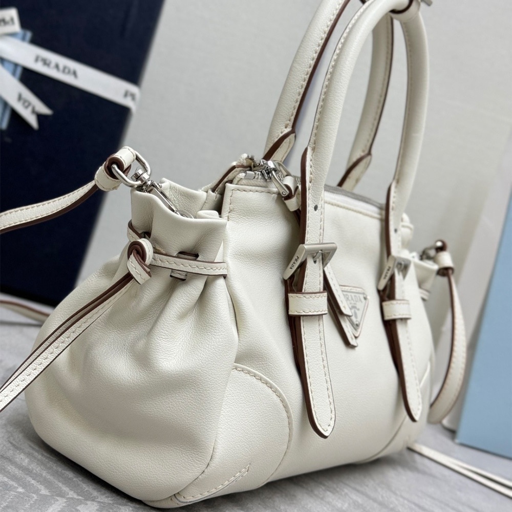 Pra*a Bonnie small leather bag(HIGH-END GRADE)