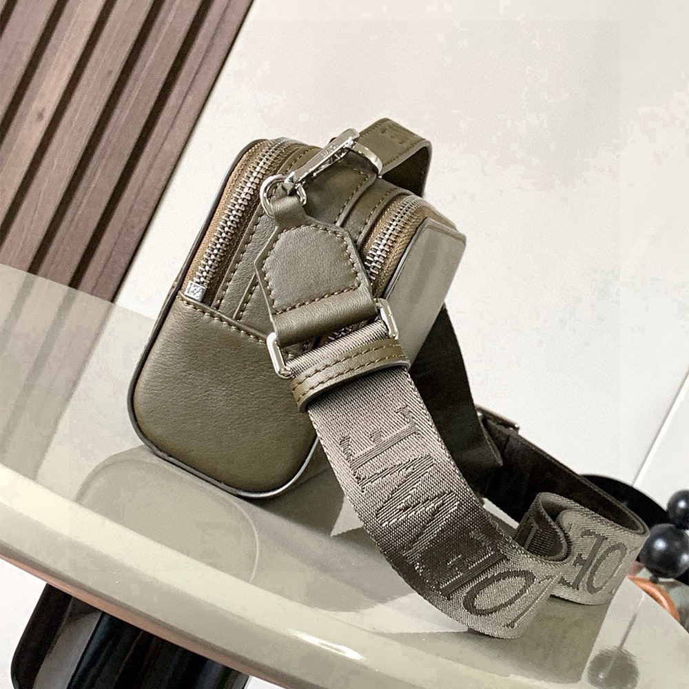 L0ew* Mini crossbody camera bag in satin calfskin (HIGH-END GRADE)