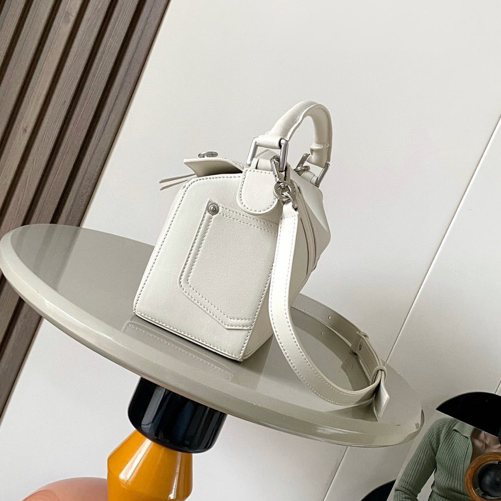 L0ew* Panta small Puzzle bag in shiny calfskin (HIGH-END GRADE)