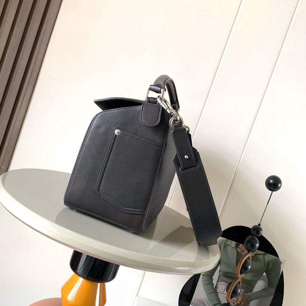 L0ew* Panta large Puzzle bag in shiny calfskin (HIGH-END GRADE)