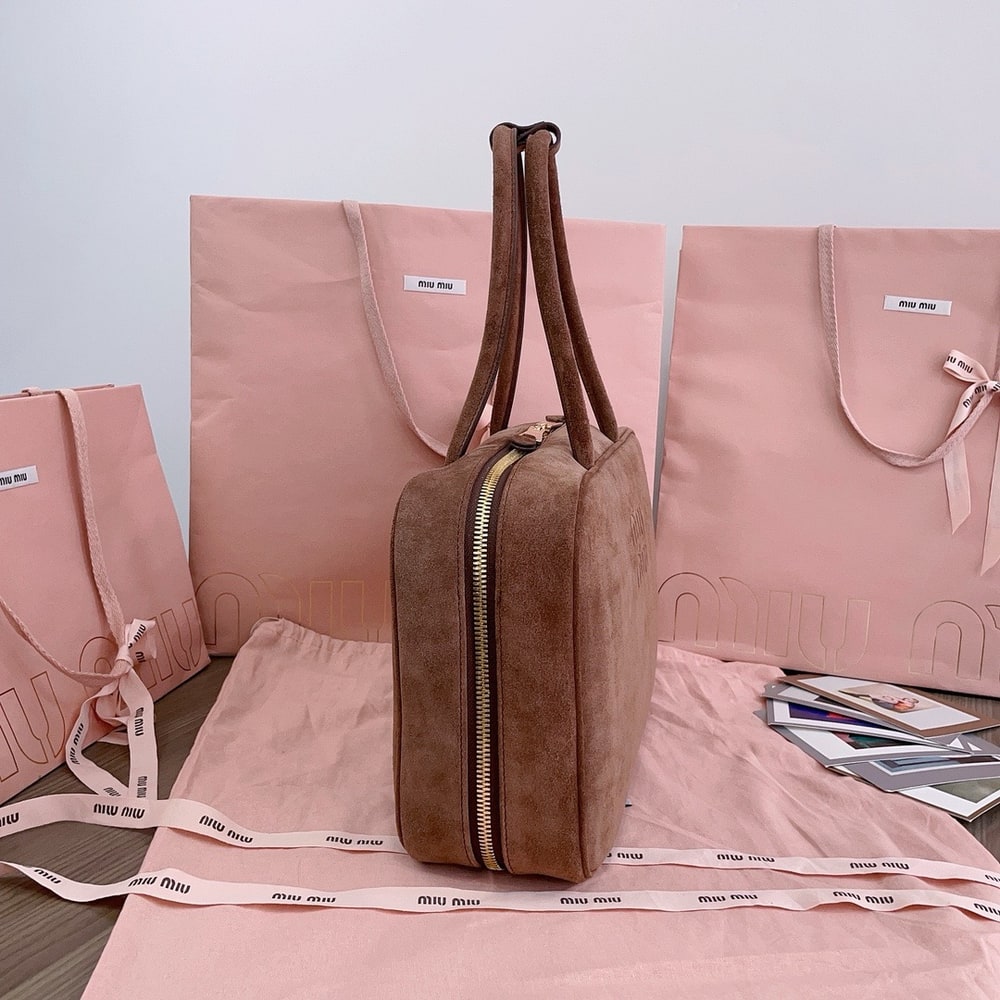 M1um1u Suede Beau bag(HIGH-END GRADE)