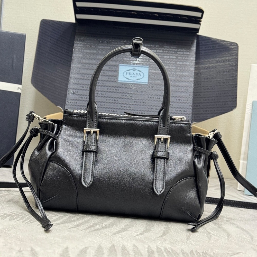Pra*a Bonnie small leather bag(HIGH-END GRADE)