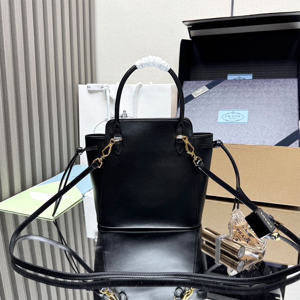 Pra*a Carry mini leather handbag(HIGH-END GRADE)