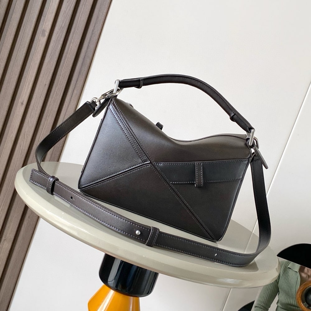 L0ew* Panta small Puzzle bag in shiny calfskin (HIGH-END GRADE)