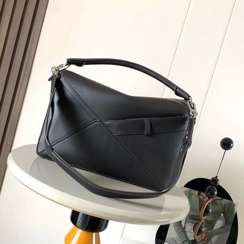 L0ew* Panta large Puzzle bag in shiny calfskin (HIGH-END GRADE)