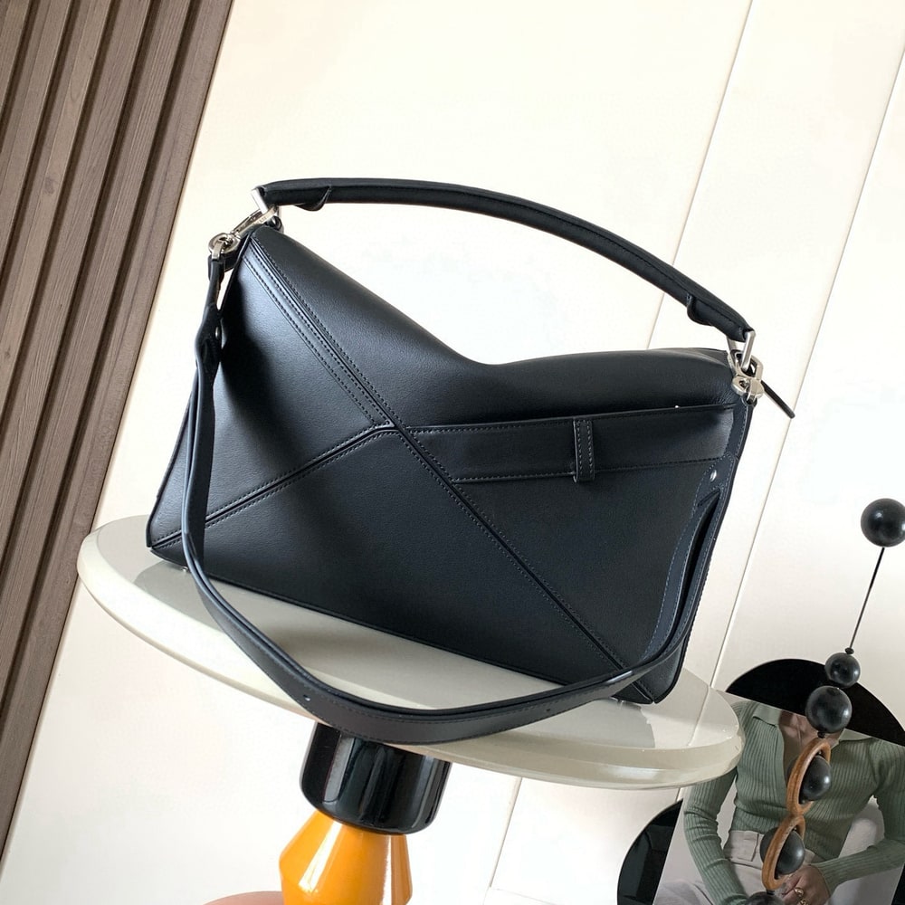 L0ew* Panta large Puzzle bag in shiny calfskin (HIGH-END GRADE)
