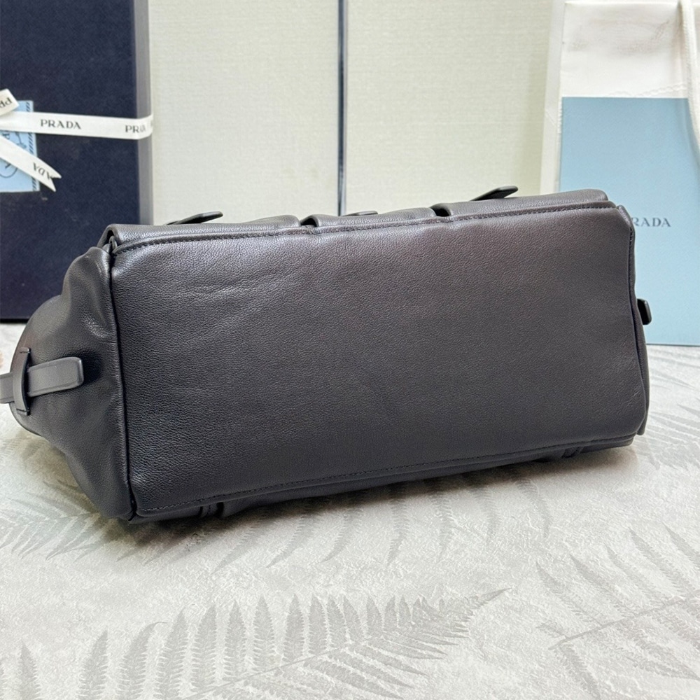 Pra*a Route large leather tote bag(HIGH-END GRADE)