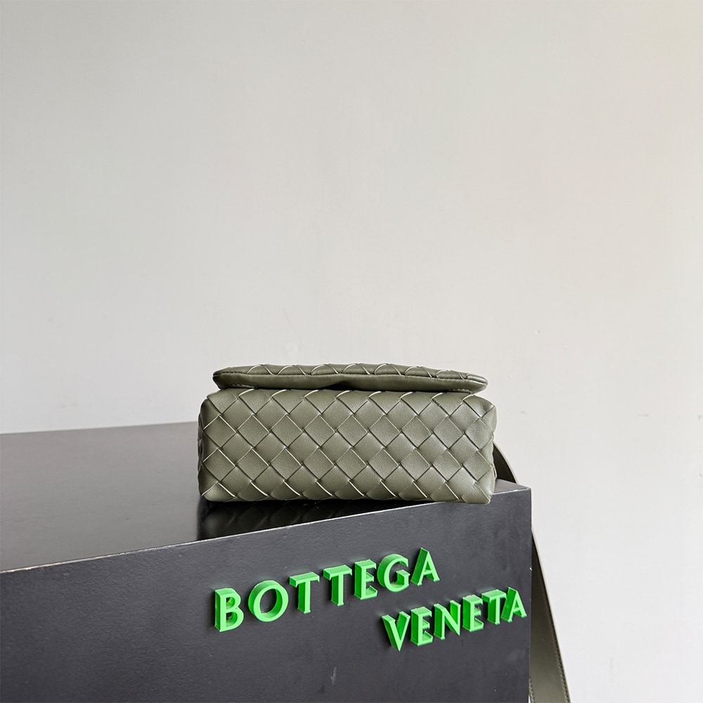 B0tt*ga Ven*ta Intrecciato Mini Bag With Flap(HIGH-END GRADE)