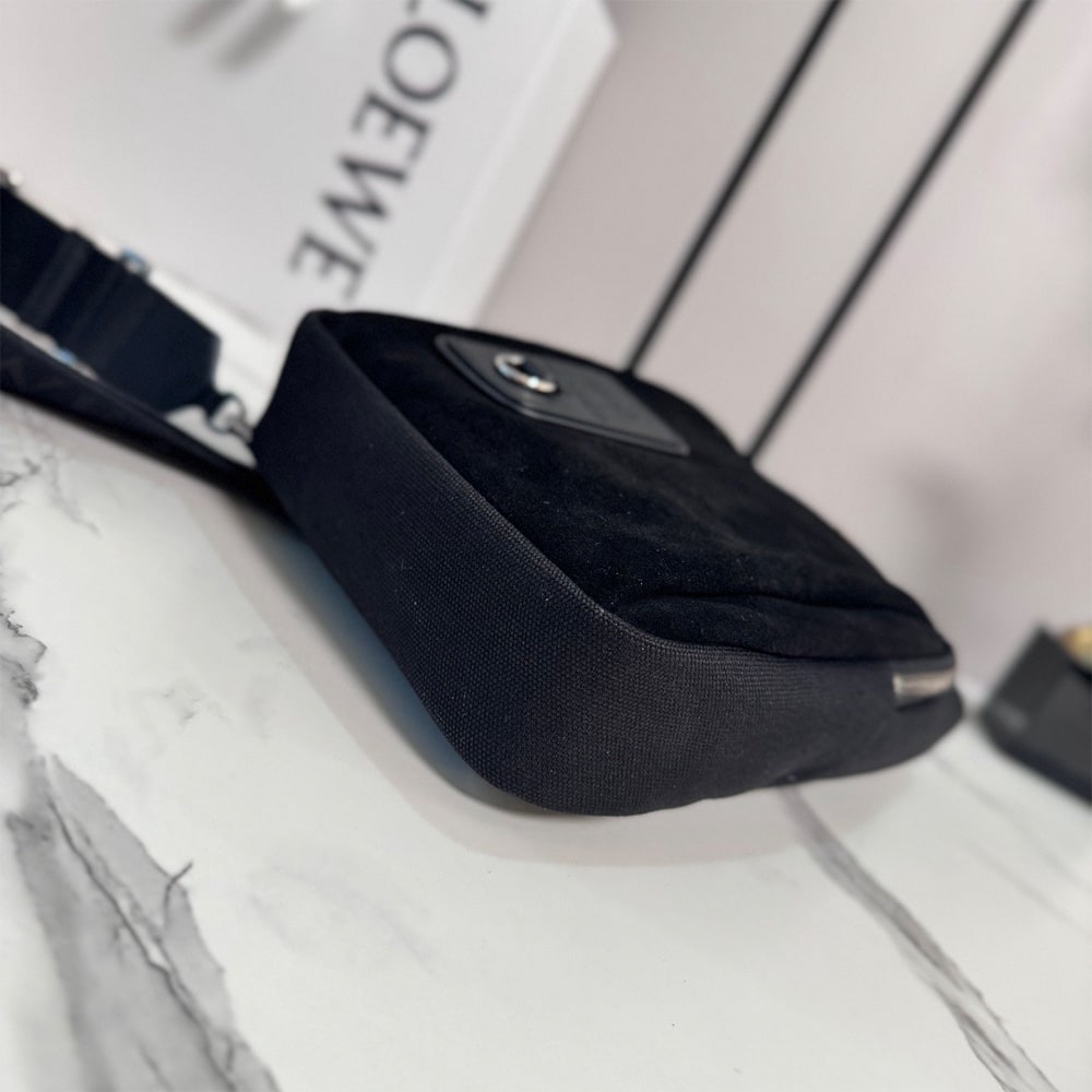 L0ew* Flex sling in canvas and suede (HIGH-END GRADE)