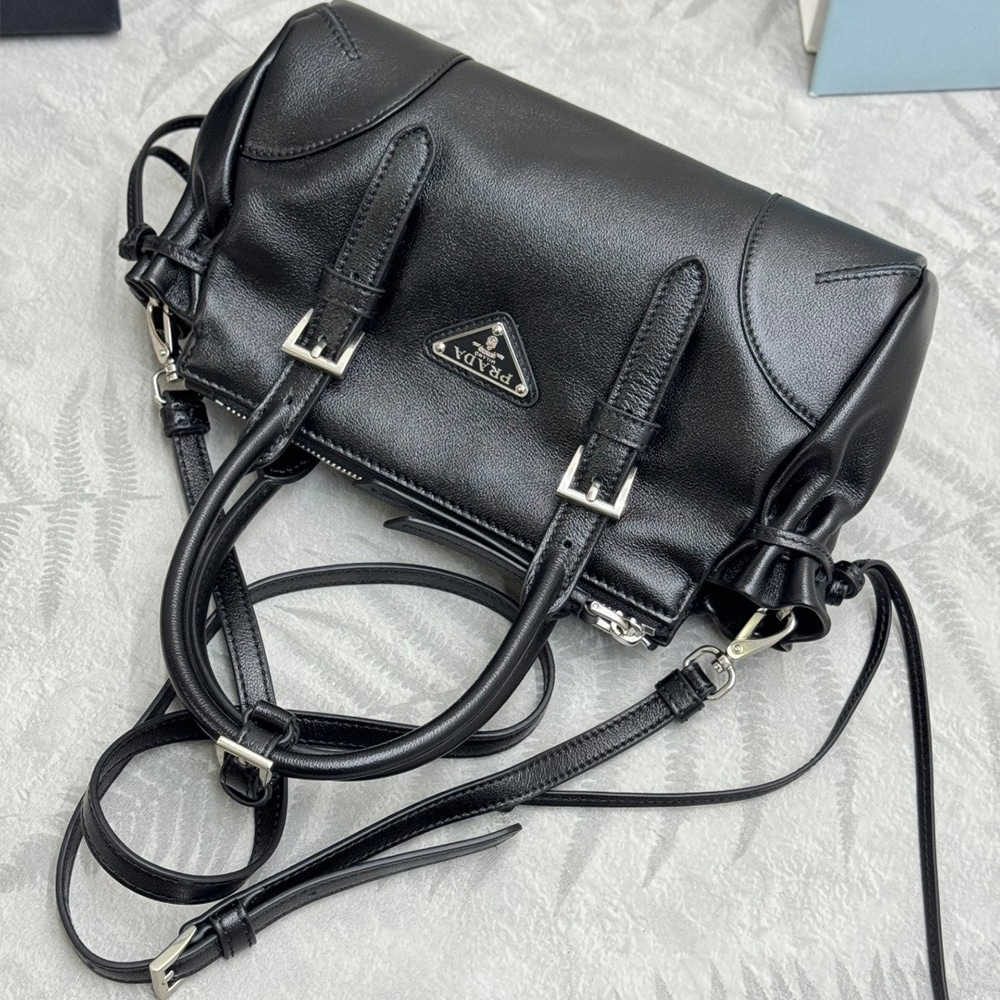 Pra*a Bonnie small leather bag(HIGH-END GRADE)