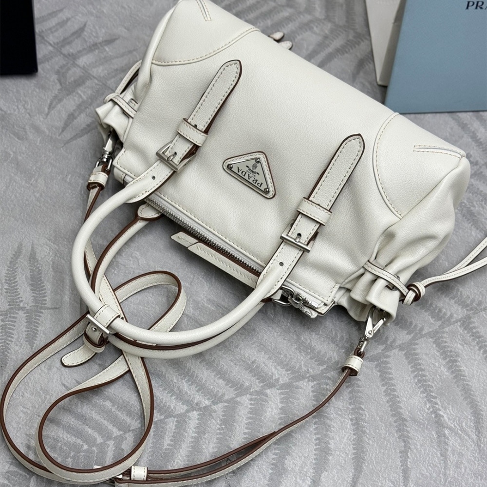 Pra*a Bonnie small leather bag(HIGH-END GRADE)