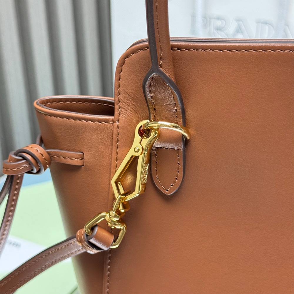 Pra*a Carry mini leather handbag(HIGH-END GRADE)