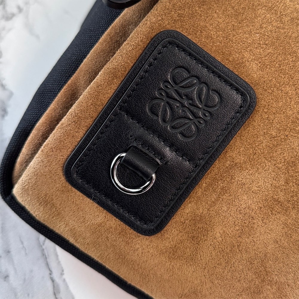 L0ew* Flex sling in canvas and suede (HIGH-END GRADE)