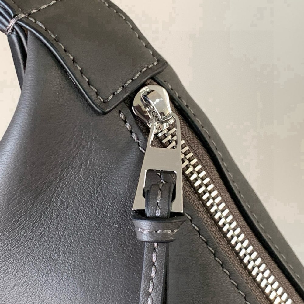 L0ew* Small Cubi crossbody bag in S*pple smooth calfskin and jacquard (HIGH-END GRADE)