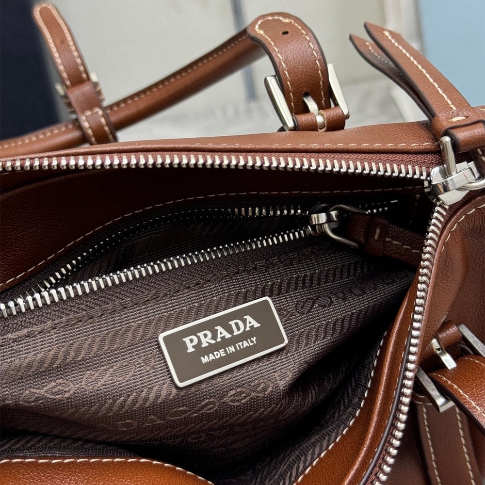 Pra*a Bonnie small leather bag(HIGH-END GRADE)