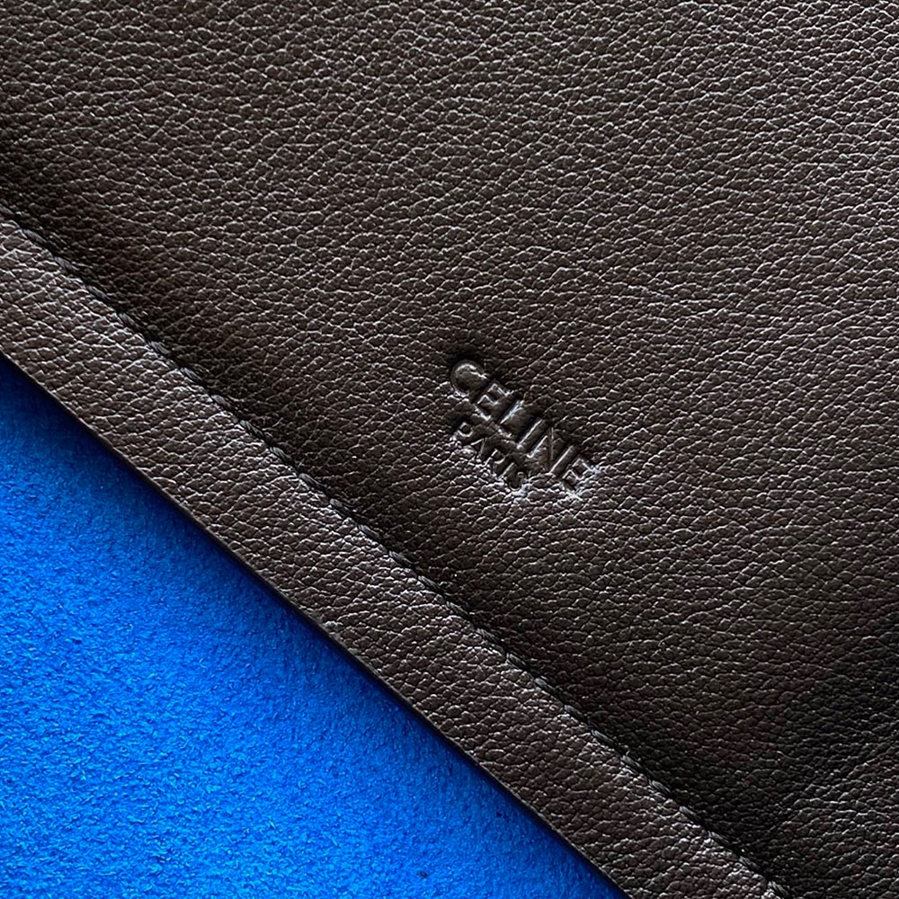 Ce1i*e MEDIUM CUBE BAG IN S*pPLE CALFSKIN(HIGH-END GRADE)
