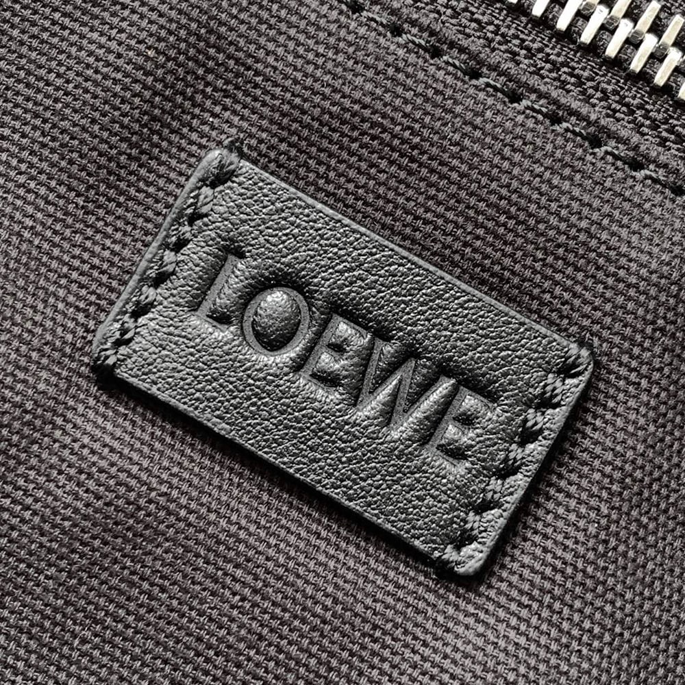 L0ew* Medium Flex messenger in canvas and brushed (HIGH-END GRADE)