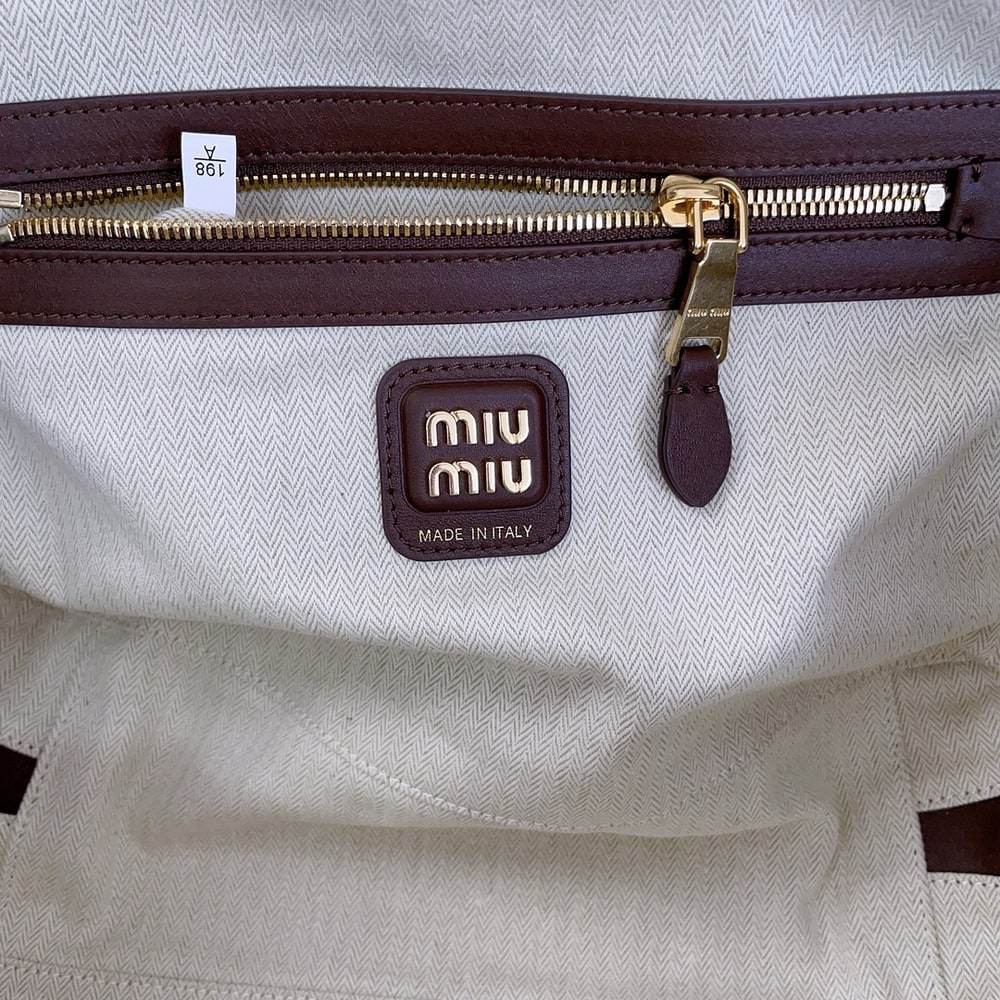 M1um1u Suede Beau bag(HIGH-END GRADE)