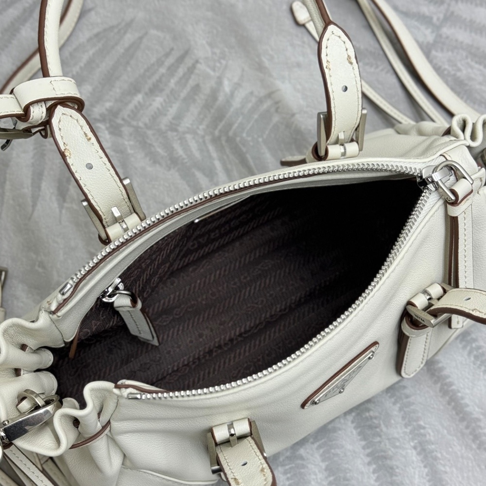 Pra*a Bonnie small leather bag(HIGH-END GRADE)