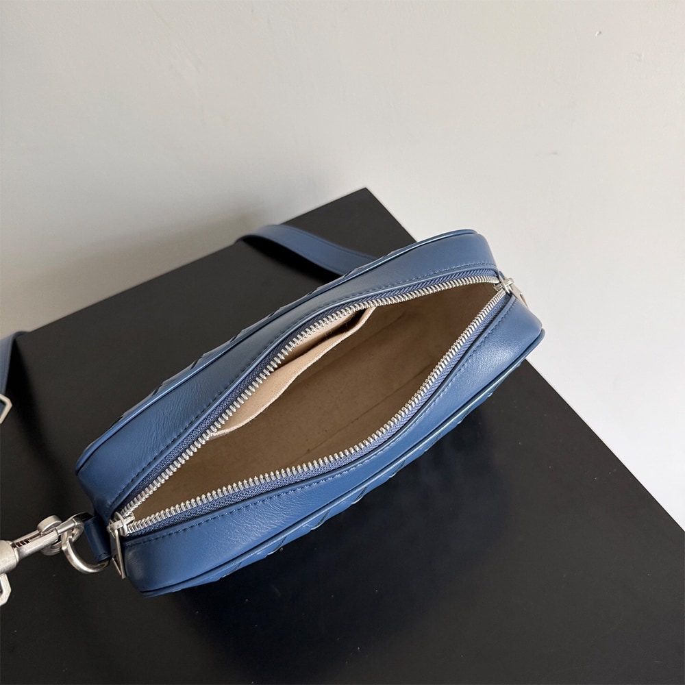 B0tt*ga Ven*ta Small Intrecciato Camera Bag(HIGH-END GRADE)