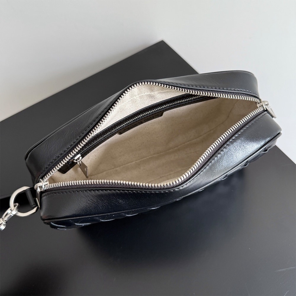 B0tt*ga Ven*ta Small Intrecciato Camera Bag(HIGH-END GRADE)