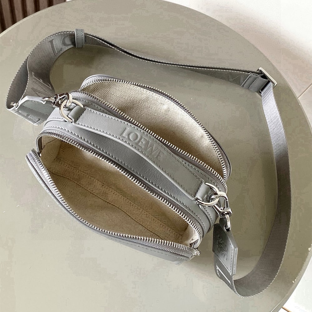 L0ew* Mini crossbody camera bag in satin calfskin (HIGH-END GRADE)