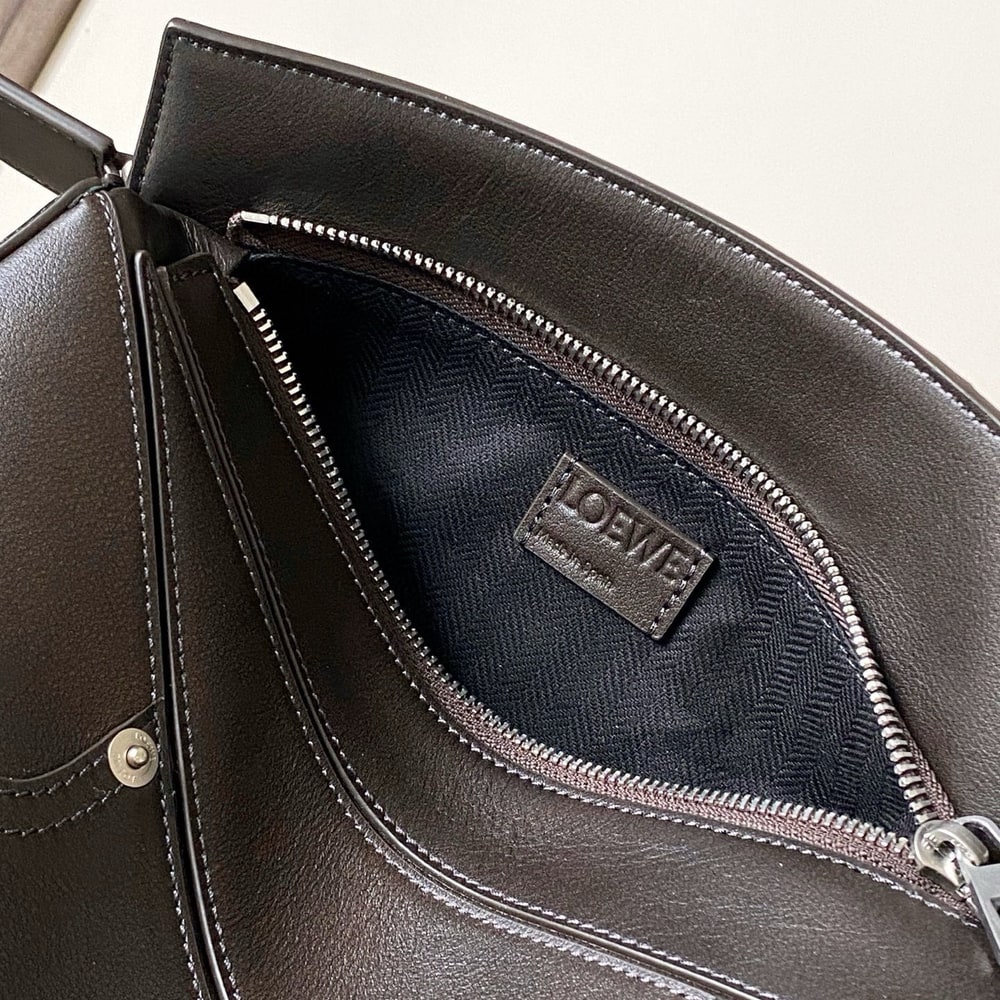 L0ew* Panta small Puzzle bag in shiny calfskin (HIGH-END GRADE)