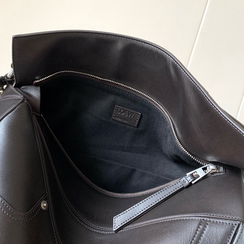 L0ew* Panta large Puzzle bag in shiny calfskin (HIGH-END GRADE)
