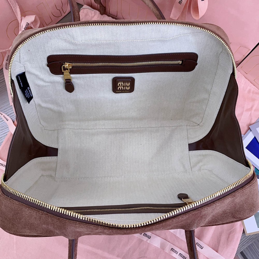 M1um1u Suede Beau bag(HIGH-END GRADE)