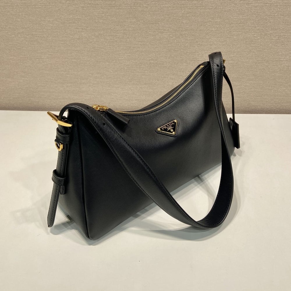 Pra*a Aimee medium leather shoulder bag(HIGH-END GRADE)