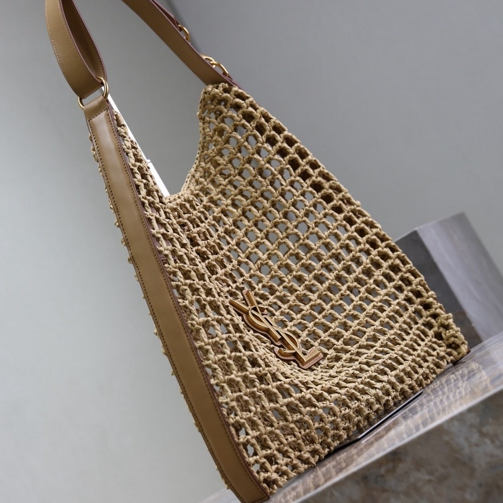 Y51 Oxalis bag in raffia macrame(HIGH-END GRADE)