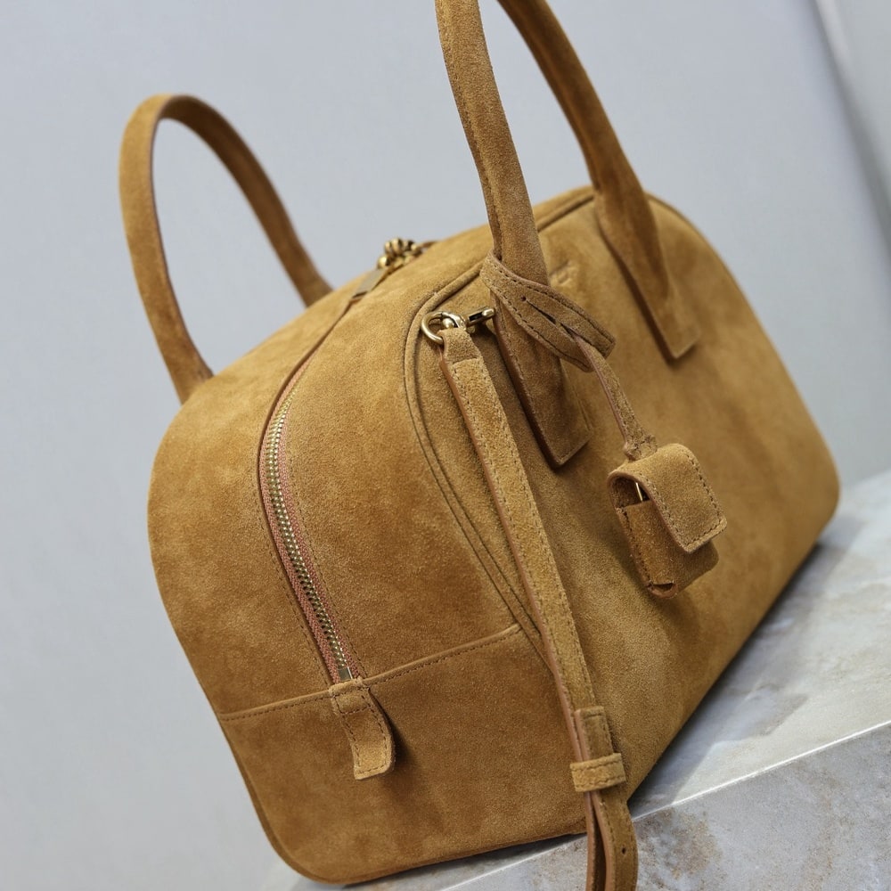 Y51 SAC DE JOUR boston in suede small(HIGH-END GRADE)