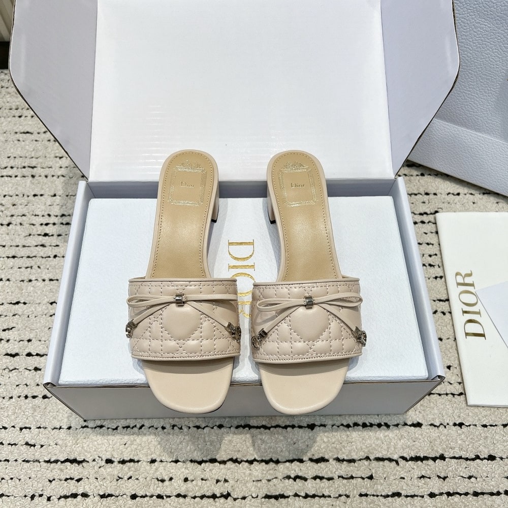 D10r Cannage Heeled Slide (EU SIZE 35-42)