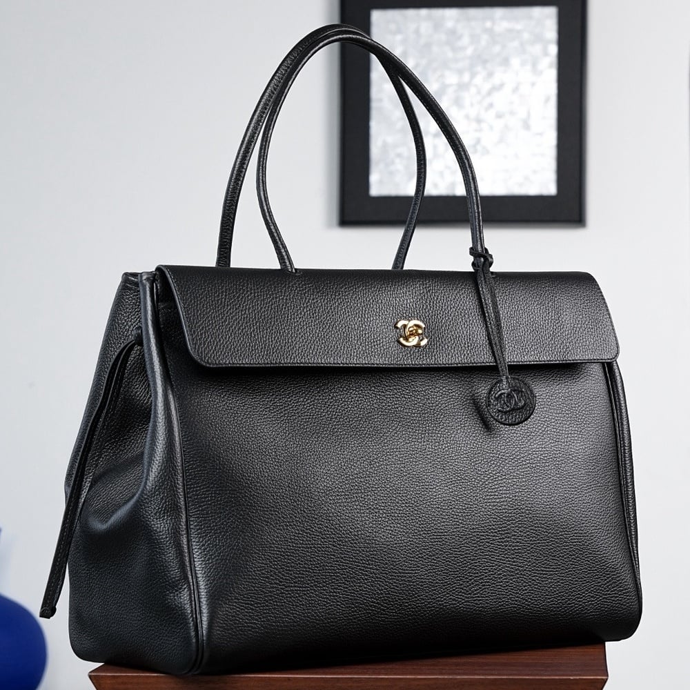 Ch**el Large Shopping Bag(TAX-FREE GRADE)