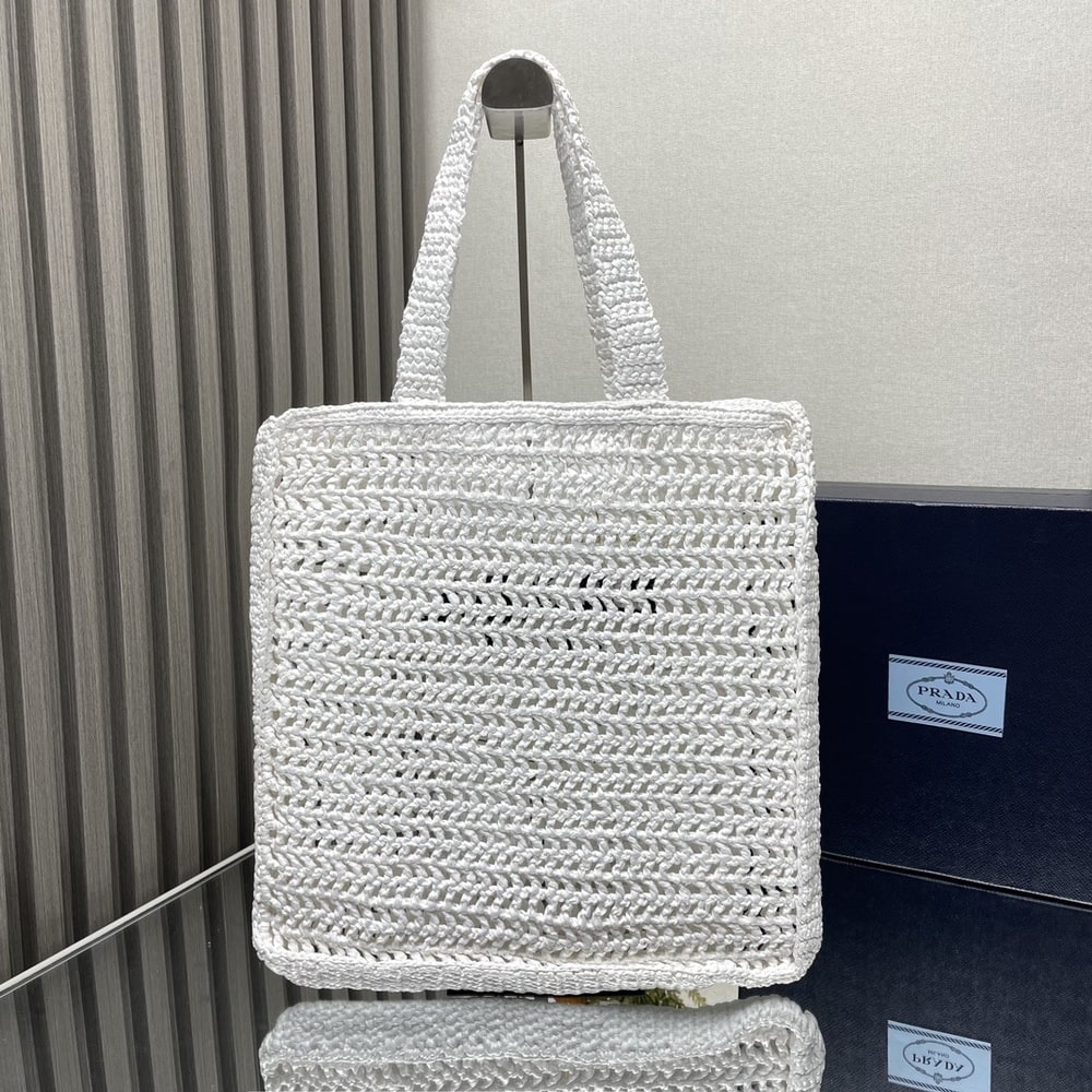 Pra*a Crochet tote bag(HIGH-END GRADE)
