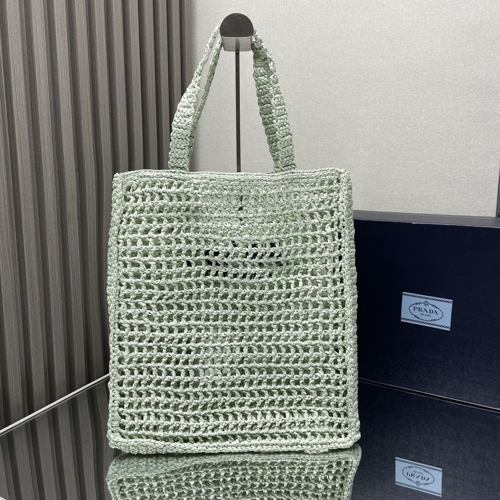 Pra*a Crochet tote bag(HIGH-END GRADE)