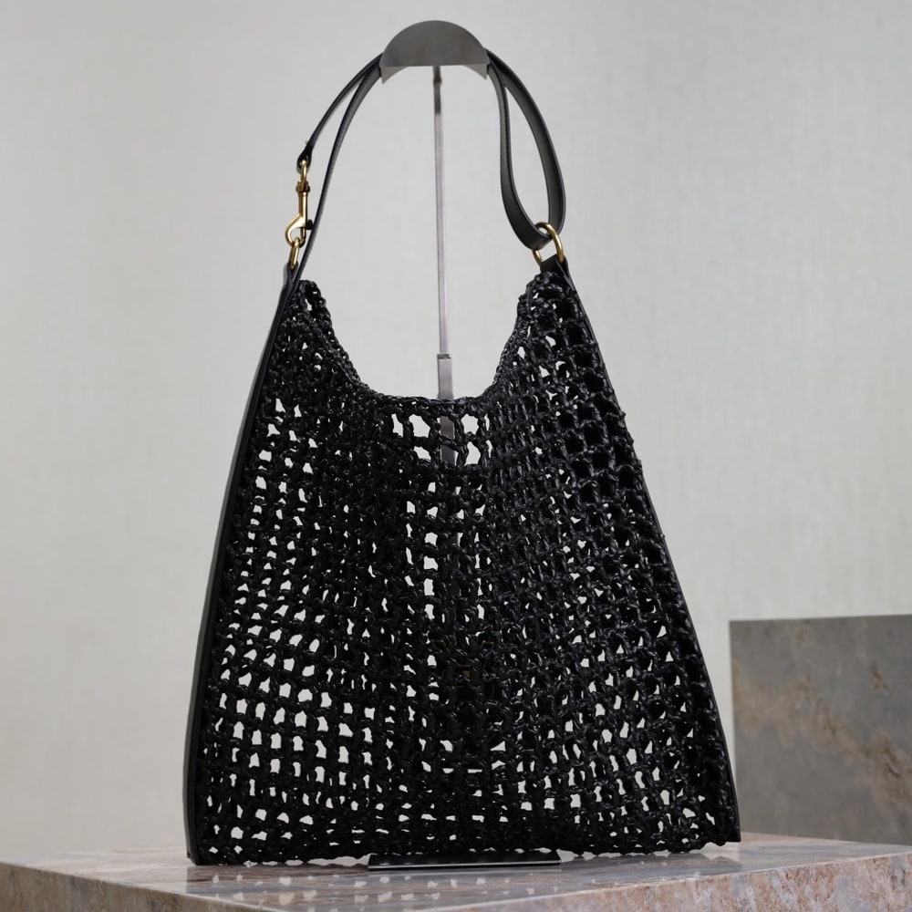 Y51 Oxalis bag in raffia macrame(HIGH-END GRADE)